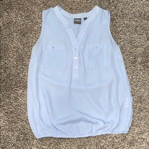 Soho Sleeveless Banded Blouse